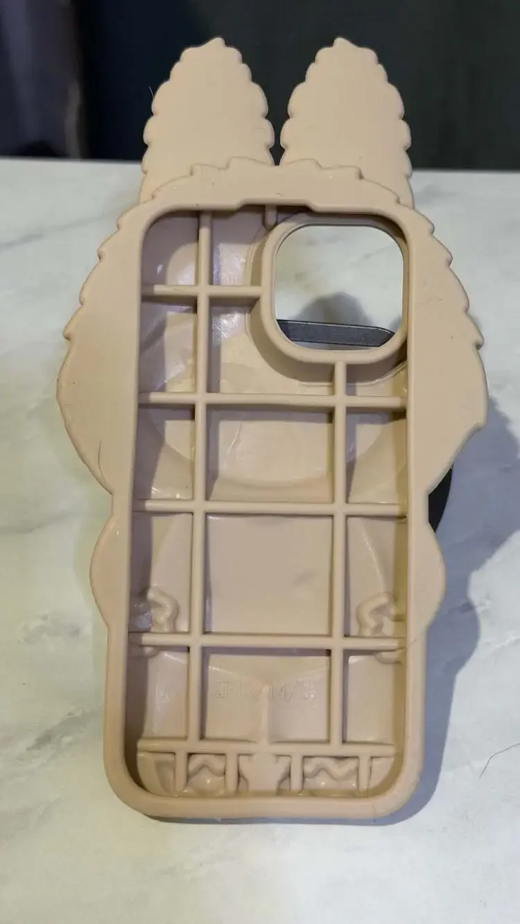 3D LaBuBu Monster Silicone Phone Case for iPhone 13